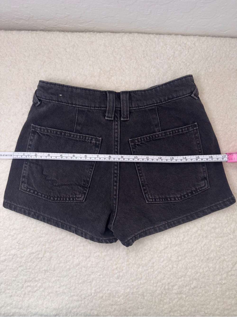 We The Free grey shorts High-Rise Denim - Picture 4 of 4